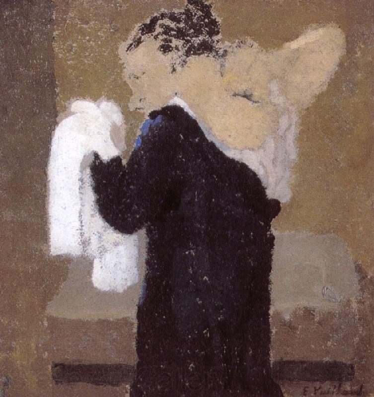 Edouard Vuillard Lady is being scrubbed of Vial Norge oil painting art
